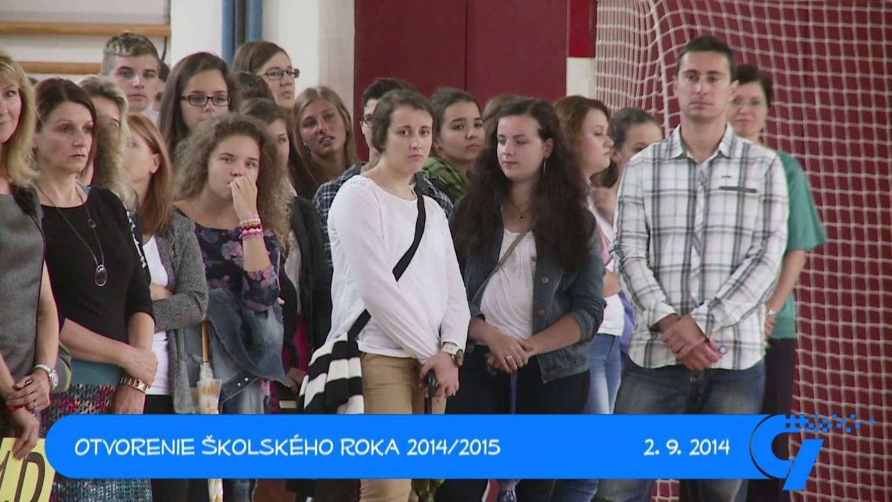 Otvorenie školského roka 2014/15