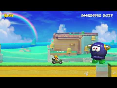 Clear pipe Land by Ethan5678a 🍄 Super Mario Maker 2 ✹Switch✹ #bhf