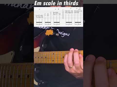 Mateus Asato guitar lick using double stops