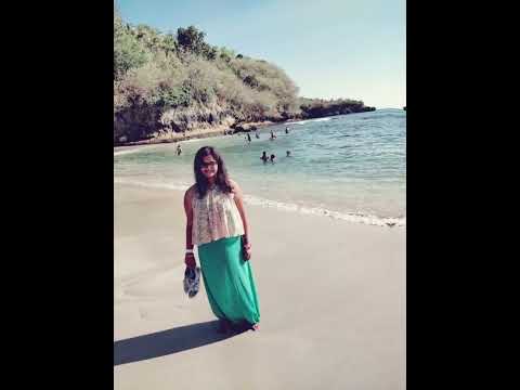 amazing 🤩 black 🖤 sand beach ⛱️🏖️|| Bali || Indonesia