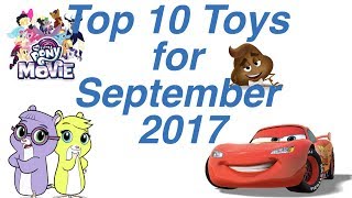Top 10 Toys in September 2017