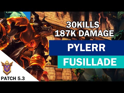30Kills 187K Damage pylerr Drogoz Competitive (Grandmaster) FUSILLADE - Immortal X11