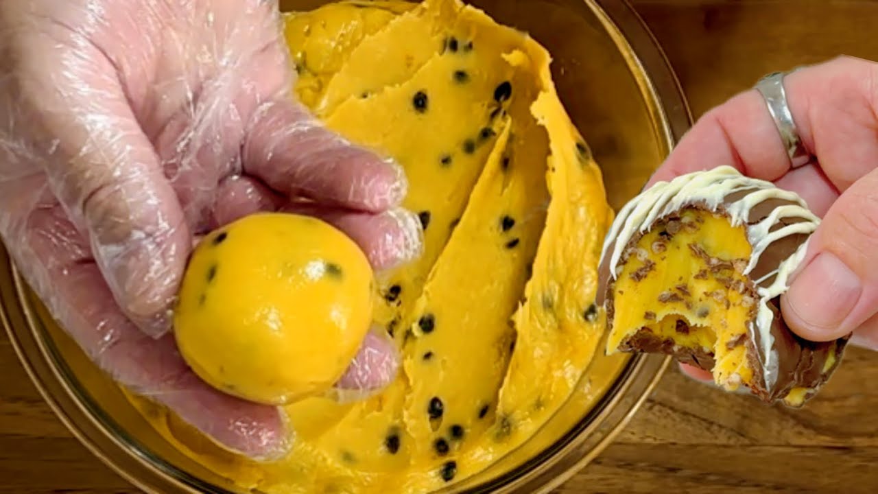 BOMBOM DE MARACUJÁ TURBINADO CREMOSÃO