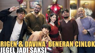 JEGEL ANDRE TORA OM INDRO JADI SAKSI RIGEN & DAVINA BENERAN CINLOK