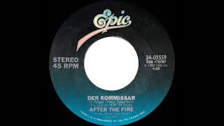 1983 HITS ARCHIVE: Der Kommissar - After The Fire (stereo 45 single version)
