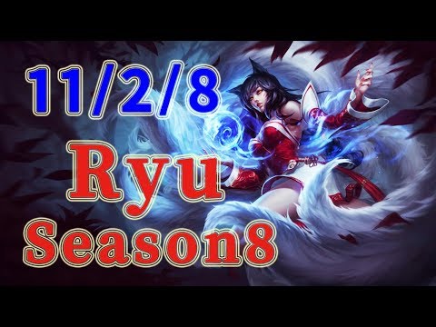 100 Thieves Ryu Ahri MID vs Aurelion Sol Patch 8.14