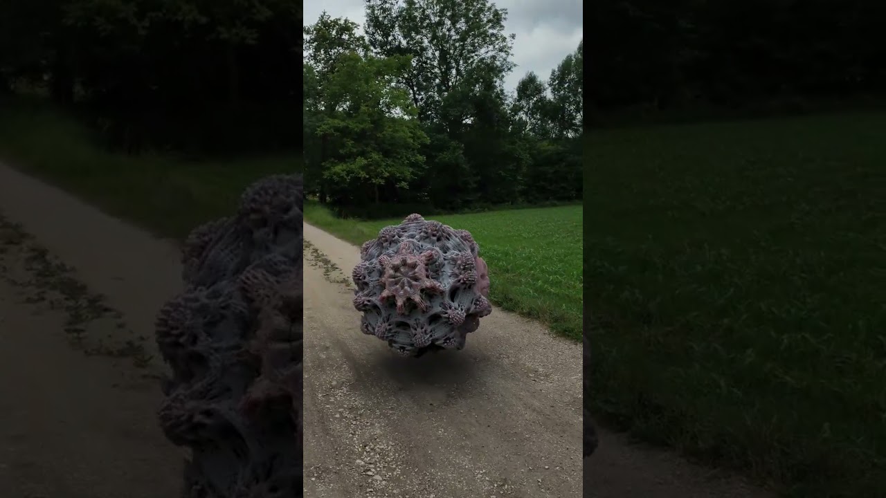 Mandelbulb: A Stunning 3D Fractal Found in the Wild! #shorts #viral