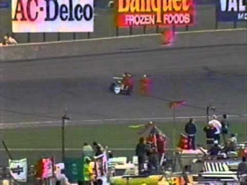 CART 1989 Michigan Phil Krueger Crash