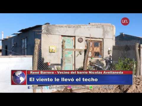 Vientos intensos en la ciudad