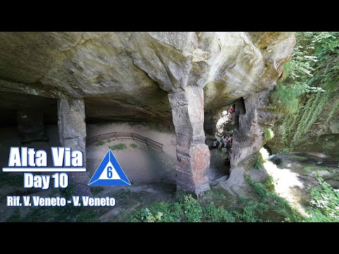 Alta via 6, day 10: rif. V. Veneto - v. Veneto. Caves Caglieron