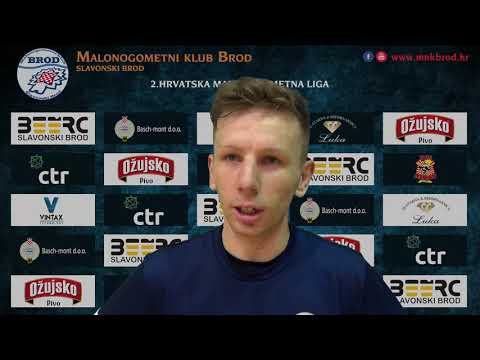 2. HMNL "Istok" - sezona 2017./2018. 11. KOLO: MNK Brod - MNK Vinkovci IZJAVE