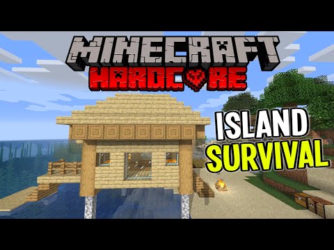 Building a Cozy Beach House! (Minecraft Island Survival) Part 4