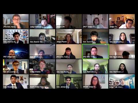 Tournament of Champions 2021 Congressional Debate Finals