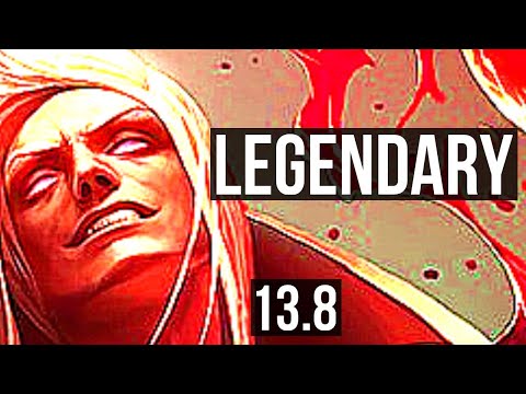 VLADIMIR vs RUMBLE (MID) | 11/0/4, 68% winrate, Legendary | KR Master | 13.8