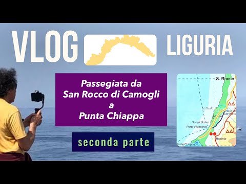 Vlog Liguria - Da San Rocco di Camogli a Punta Chiappa _ Porto Pidocchio - seconda parte