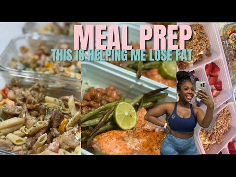 MEAL PREP FOR WEIGHT LOSS!  High protein to lose fat and build muscle!