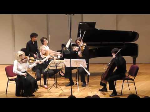 Selby & Friends perform Antonin Dvořák Piano Quintet Op 81. February 2013