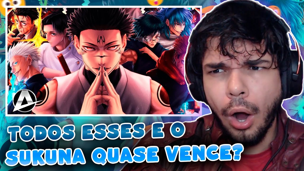 (ISSO AQUI FOI CINEMA) ♪ SHINJUKU | Sukuna Vs Feiticeiros | AniRap