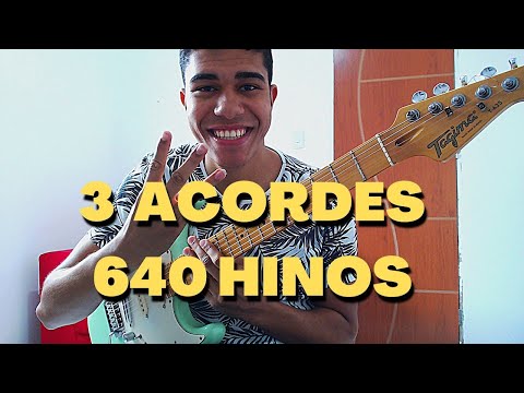COMO TOCAR QUALQUER HINO DA HARPA EM 3 ACORDES