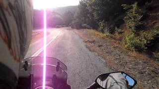 preview picture of video 'Sklithro - Elafos, Larissas, Greece - Kawasaki Versys 650'