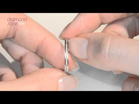 NEW: HG33 322JUA - 1ct Rae White Gold Full Diamond Eternity Ring