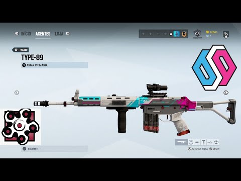 RAINBOW SIX SIEGE - BDS Esports Weapon Skin! TYPE-89 Hibana - Crimson Heist #216