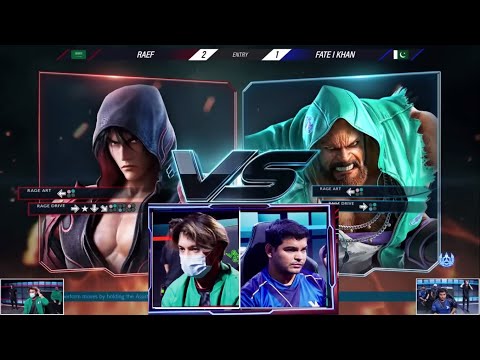 FATE KHAN Vs RAEF Pakistan vs Saudi Arabia TEKKEN 7 Nations Cup   Day 2