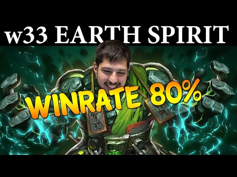 THAT'S WHAT HAPPENS IF YOU DON'T BAN EARTH SPIRIT | w33 MID | Dota 2 Pro Players Clips