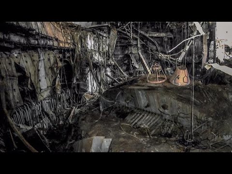 Chernobyl footage inside reactor 4, the basment and the Elephants foot (1080p raised quality)