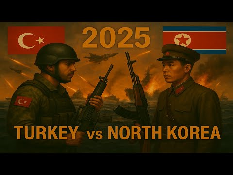 Turkey vs North Korea Military Power Comparison 2025 | Turkey vs North Korea Military Power 2025