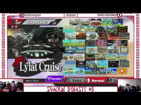 Shaolin Dynasty 3 - [Singles] IQHQ~Raptor vs SBF Bow