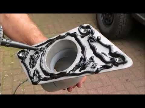 Anbau eines Ansaugschnorchels Mercedes G / Wolf