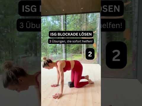 ISG Blockade - 3 Übungen zur Mobilisation unterer Rücken und Becken
