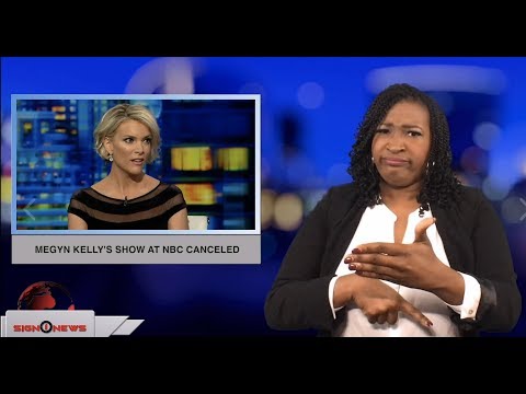 Megyn Kelly’s show at NBC canceled (ASL - 10.27.18)