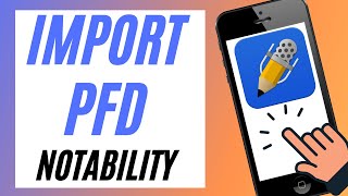 How to Import Pfd Into Notability