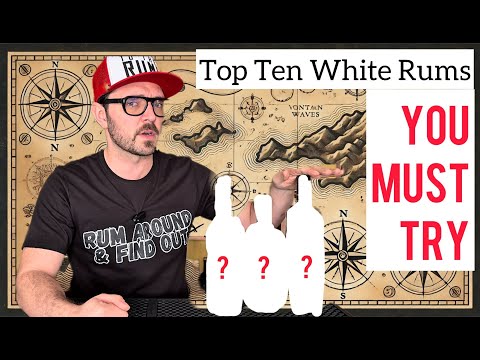 Top Ten Recommended White Rums