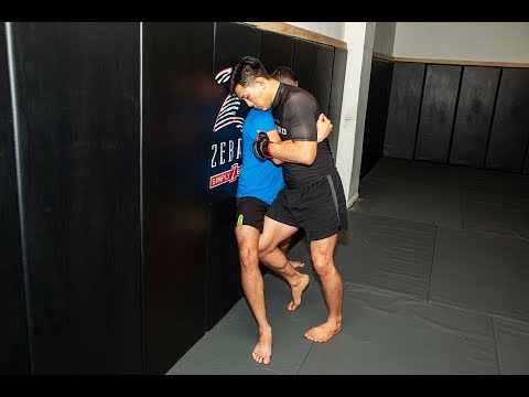 MMA Cage Wall Training - Dominating Strikes from the Clinch with Rene Dreifuss