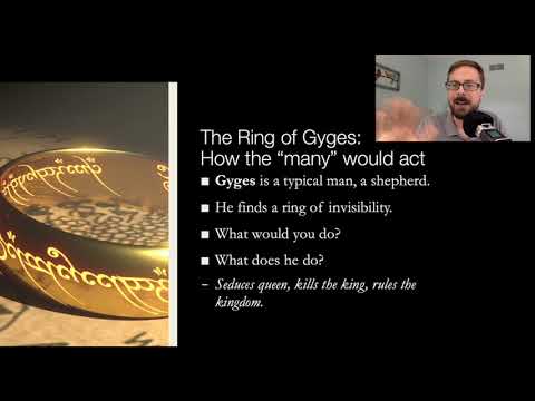 Plato's Republic, Book 2: Is Justice Good? The Ring of Gyges.