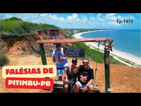 Horizonte azul que nunca cansa: Praia das Falésias - Pitimbu - Pb - Episódio # 1473