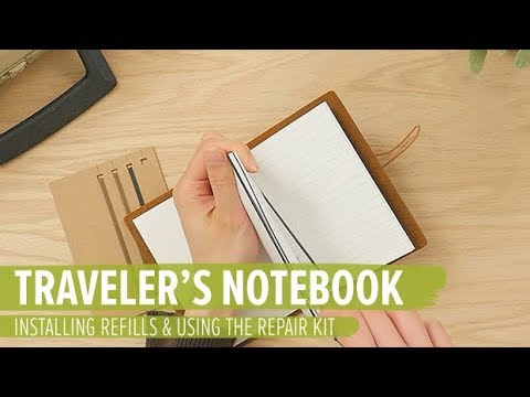 How to Install & Customize TRAVELER'S notebooks