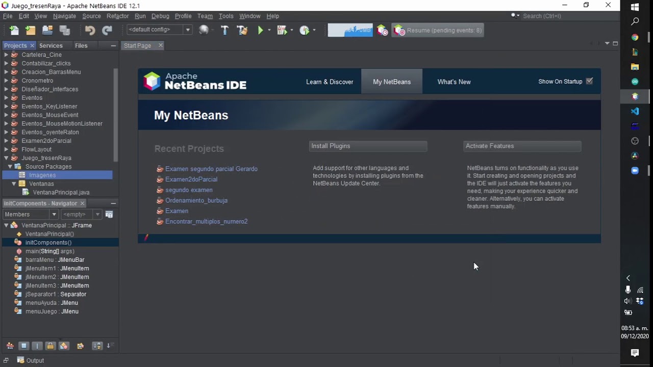 Introducción Java con netBeans