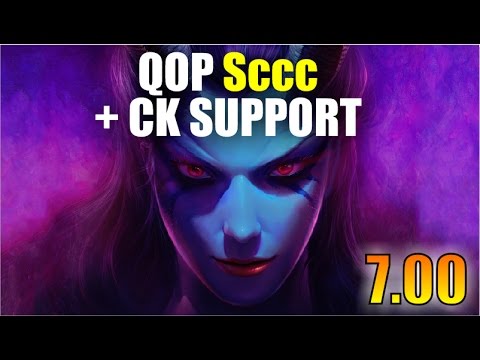 Sccc Queen of Pain+CK Support 8K MMR Patch 7.00 - Epic Gameplay | Dota 2