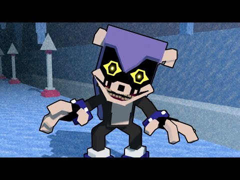 Sonic.EXE / Mighty.ZIP Lyrics - FNF D Sides - Minecraft Animation - Animated