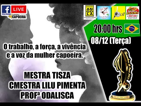 175ª LIVE NA IDENTIDADE DO CAPOEIRA - A VOZ DA MULHER CAPOEIRA
