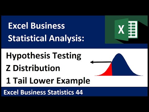 Excel Statistical Analysis 01 Data Statistics