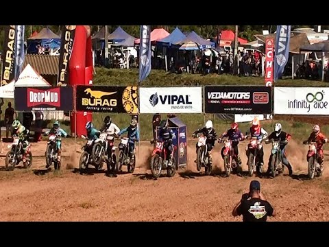 Disputa equilibrada e bons pegas na Corrida da Força Livre Nacional - Velocross Catarinense