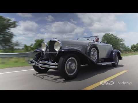 Amelia Island 2021—1929 Duesenberg Model J 'Disappearing Top' Torpedo by Murphy