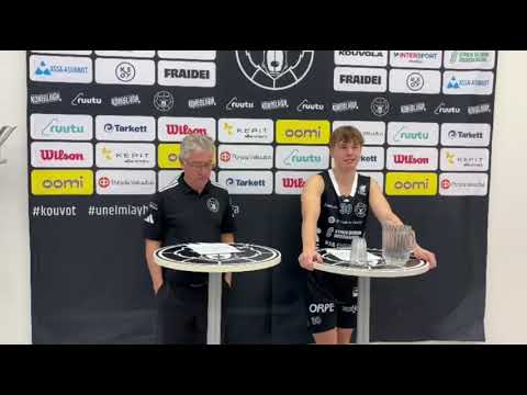 Kouvot - Lahti Basketball lehdistötilaisuus 8.11.2025