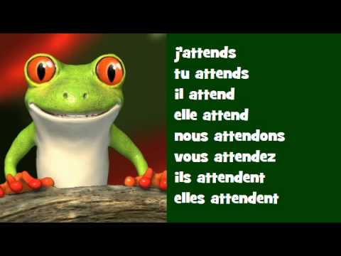 Conjugaison musicale # Indicatif Présent # Verbe = attendre