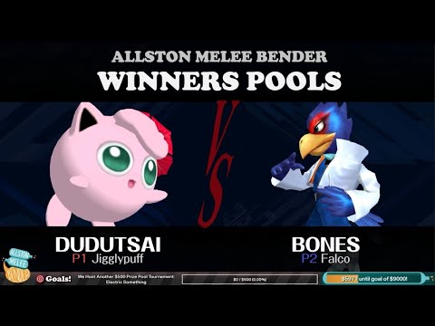 The Allston Melee Bender - Dudutsai (Jigglypuff) vs Bones (Falco) - Winners Pools